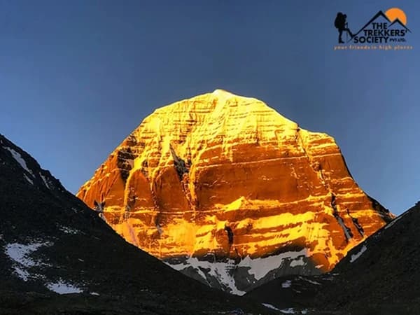 Mount kailash golden hour